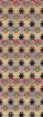 Ethnic Mandala ornament. Can be used for textile, greeting card, coloring book, phone case print. Indian floral paisley medallion pattern. Raster Henna tattoo style.