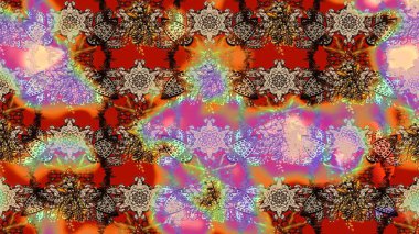 Flower eskiz arka planı. Çiçek deseni. Şatafatlı bahar bahçesi dokusu. Raster illüstrasyonu.