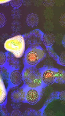 Mor renkli çiçekli çiçek deseni çiz. Suluboya tarzında mor renkte çiçekler.