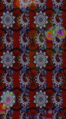 Modern gelişim kırmızı ve gri raster arka plan duvar kağıdı çizimi klasik çizgili desenli desenli çiçekler, çiçekli süsler. Çiçekli el çizimi çizimi deseni.