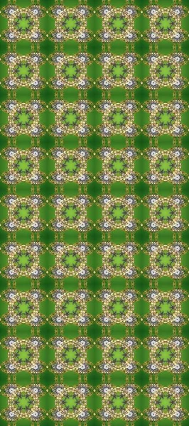 Kusursuz raster arka plan. Duvar kâğıdı barok, İspanyol kumaşı. Gri, bej ve yeşil renklerde altın elementler. Çiçek deseni. Şekil grafik deseni.