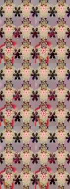 Raster illüstrasyonu. Renkli Bahar Teması eskiz kalıbı. Düz Çiçek Elementleri Tasarımı. Bej renkli çiçek buketi suluboya.