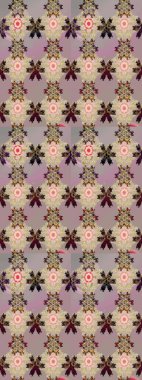 Yumuşak pamuk tasarımı. Raster 'ın taze dokusu. Yumuşak fayans. Klasik çiçek desenli. Paketleme, tekstil, duvar kağıdı için çiçek arkaplanı.