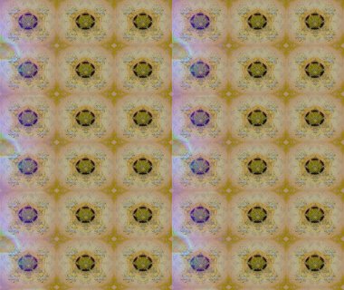 Hoş bir çiçek geçmişi var. Güzel kumaş deseni. Küçük bir çiçekte eskiz deseni. Raster illüstrasyonu.