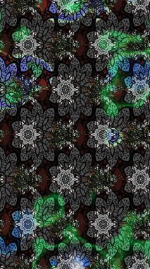 Çiçekli çiçek deseni, suluboya. Düz Çiçek Elementleri Tasarım Raster illüstrasyonu. Gri renkli çiçekler. Renkli Bahar Teması Eskiz Şablonu.