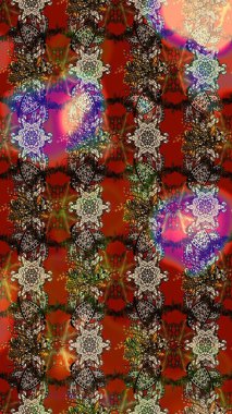 Kahverengi ve bej renkli çiçekler. Suluboya çizimi. Çiçekli eskiz deseni. El çizimi.