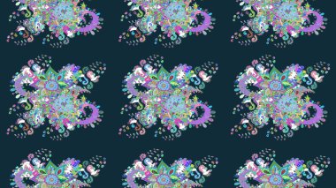 Güzel kumaş deseni. Güzel suluboya yaz çiçekleri deseni..