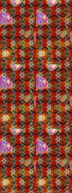 Düz Çiçek Elementleri Tasarımı. Renkli Bahar Teması eskiz kalıbı. Güzel kumaş deseni. Raster illüstrasyonunda çiçek deseni çizimi.