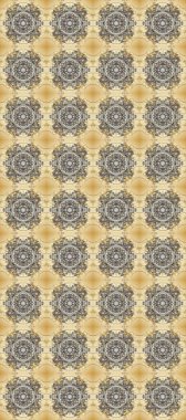 Altın elementli bej, gri ve nötr renkler. Raster illüstrasyonu. Raster altın desen. Kusursuz altın desenli bukleler. Doğu tarzı arabesk.