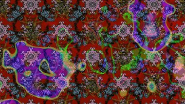 Renkli kırmızı ve kahverengi çizim kalıpları. Kırmızı ve kahverengi renkte çiçekler. Doodle tarzı. Elle çizilmiş sonbahar çiçeği deseni. Tekstil ve kapak tasarımı için mükemmel.