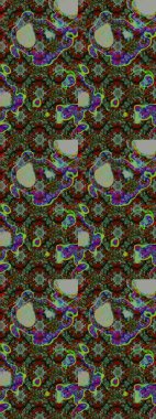 Çiçek deseni duvar kağıdı, desen dolguları ve web sayfası arka planı için kullanılabilir. Süslü zentangle çizim dokusu, soyut çiçeklerle süslenmiş. Şekillendirilmiş çiçekli çizim deseni.