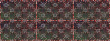 Raster illüstrasyonu. Moda baskısı, albüm, ambalaj kağıdı ve duvar kağıdı için zarif dekoratif süslemeler. Gri ve kahverengi renkli şirin çiçekler. Küçük çiçekli basit, pürüzsüz desen..