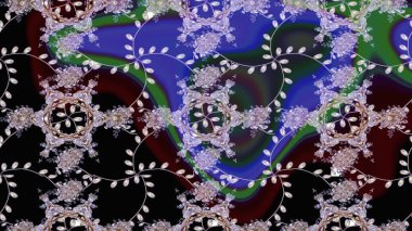 Tekstil veya kitap kapakları, imalat, duvar kağıtları, baskı, hediye paketi ve yapıştırma kitabı için çiçek eskizi geçmişi. Küçük çaplı çiçeklerdeki basit şirin desenler. Raster illüstrasyonu.