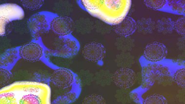 Sabıka fotoğraflarında, bebek kıyafetlerinde, duvar kâğıtlarında, paket kutularında falan kullanılabilir. Zarif, parlak ve eskiz kahverengi çiçek deseni tasarımı.