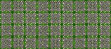 Klasik klasik klasik arka plan. Altın desenli gri, yeşil ve altın elementli nötr renkler. Kusursuz klasik raster altın desenli. Geleneksel oryantasyon süsü.