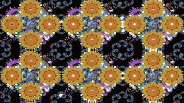 Siyah lale çiçekli Raster eskiz deseni. Doğal kozmetik ürünleri, parfüm, çiçekçi dükkanı için bahar ihalesi tasarımı. Paket kağıdı için en iyisi. Karşılama ya da düğün geçmişi olarak kullanılabilir.