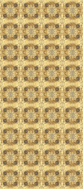 Bej, sarı ve kahverengi renklerde, altın elementli, pürüzsüz desenler. Şam tasarım için kusursuz desen.