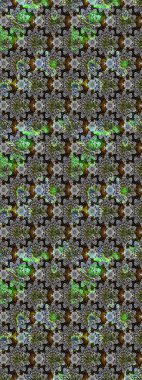 Çiçek arkaplanlı soyut zarafet eskiz deseni. Raster Güzel kumaş deseni.