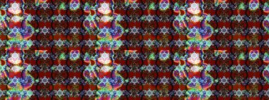 Sketch Colour Spring Theme eskiz kalıbı. Kırmızı ve kahverengi renkte çiçekler. Düz Çiçek Elementleri Tasarımı. Sevimli çiçek raster deseni.