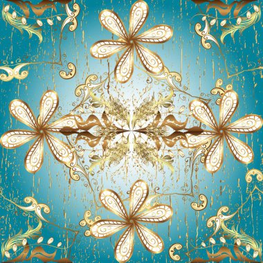 Çiçekli karalama şeklinde Raster çiçek deseni. Nazik, narin çiçek arkaplanı. Hoş renklerde çiçekler.