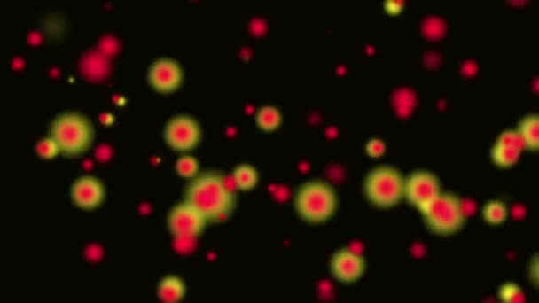 mouvement rond rouge et jaune 