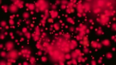 Hareket hafif pembe parçacıklar