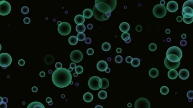 Hareket renkli yuvarlar