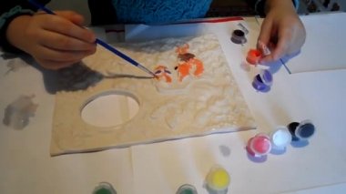 Çocuk rakamlar boyalar