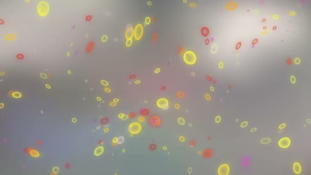 Motion particles footage — Stock Video