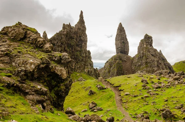 Storr 'un Yaşlı Adamı İskoçya yürüyüşü