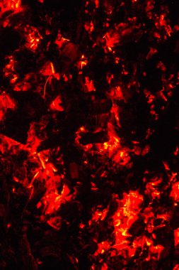 parlayan kömürler arka plan.