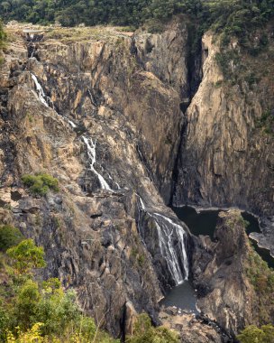 Barron basamaklı şelale, Queensland Avustralya.