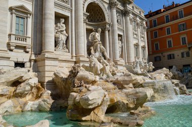 İtalya, Roma, Trevi fontein (fontana di trevi)