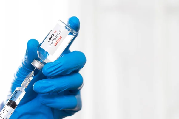 Médicos Prontos Para Vacinar Contra Covid Para Aumentar Imunidade — Fotografia de Stock
