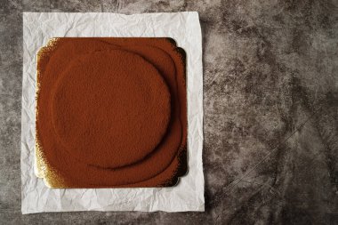 Pastanede çikolatalı pasta.