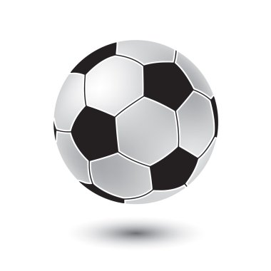 Futbol topu Vektör formatında