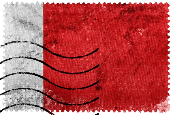 Flagga Dubai, gamla frimärke — Stockfoto