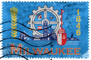 Milwaukee, Wisconsin, eski posta pulu bayrağı