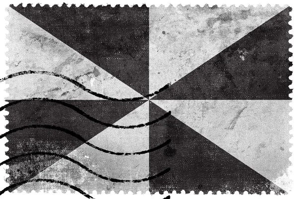 Bandera de Lisboa, sello postal antiguo —  Fotos de Stock