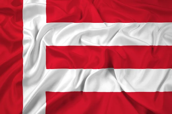 Waving Flag of Eindhoven — Stock Photo, Image