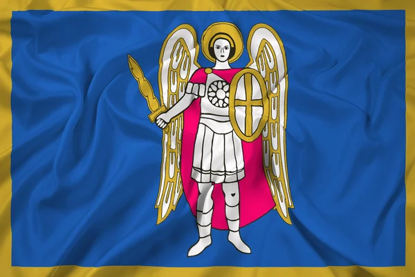 Viftande flagga Kiev — Stockfoto