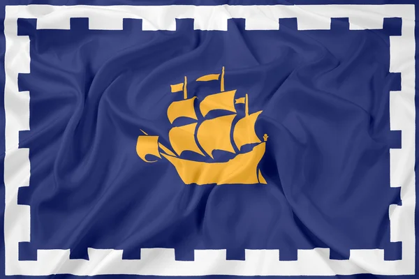 Флаг Квебека — стоковое фото