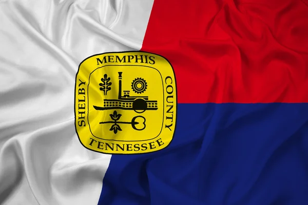 Flagge schwenkend von Memphis, Tennessee — Stockfoto