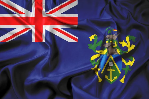 Machać Flaga Wysp pitcairn — Zdjęcie stockowe