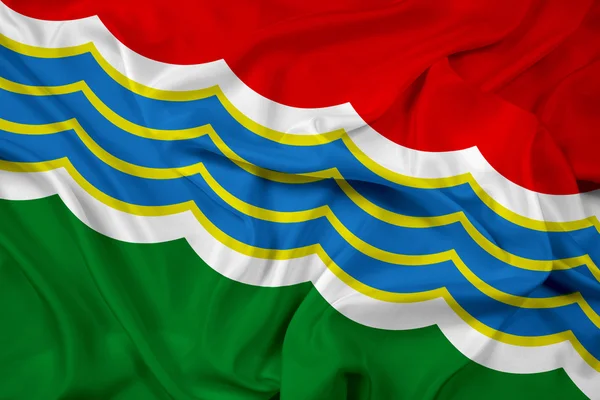 Tiraspols vifteflagg – stockfoto