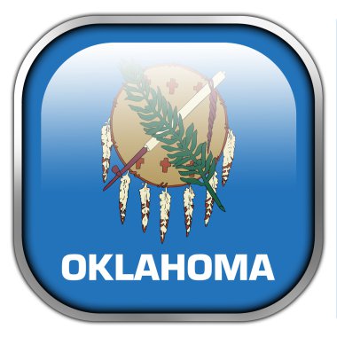 Oklahoma State, kare parlak düğme bayrağı