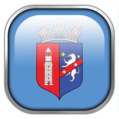 Tiran, kare parlak düğme bayrağı