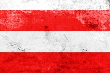 Brno, Çek Cumhuriyeti, bayrağı bir vintage ve eski bakmak ile