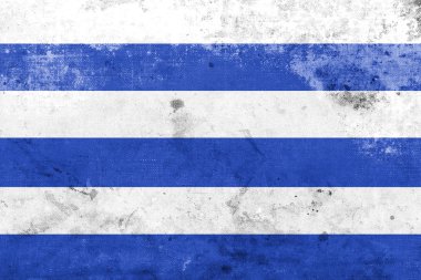 Dunkirk, Fransa, bayrağı vintage ve eski bir görünüm ile