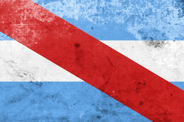 ビンテージと古い外観と、アルゼンチンのエントレ ・ リオス州の旗 — ストック写真